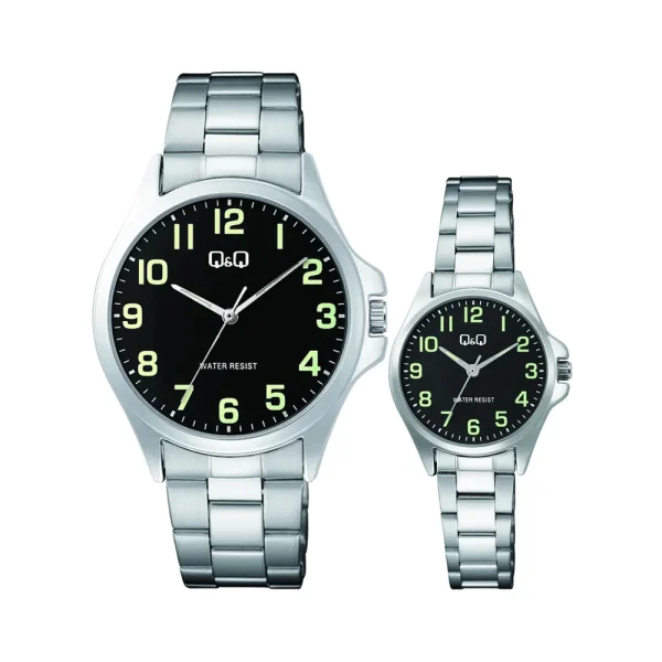 ساعت ست Q&Q کوارتز مدل C36A-006PY - C37A-006PY