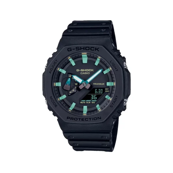 ساعت مردانه کاسیو جی شاک مدل ga-2100rc-1adr