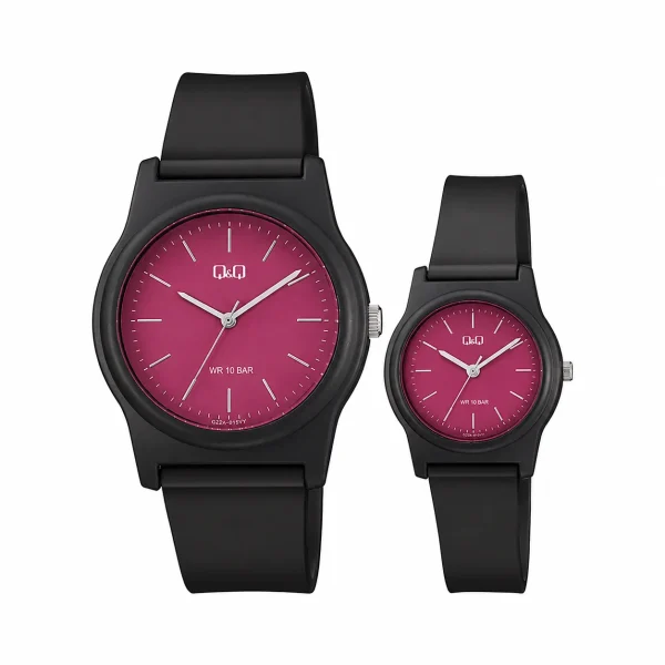 ساعت ست Q&Q کوارتز مدل G22A-015VY - G23A-025VY