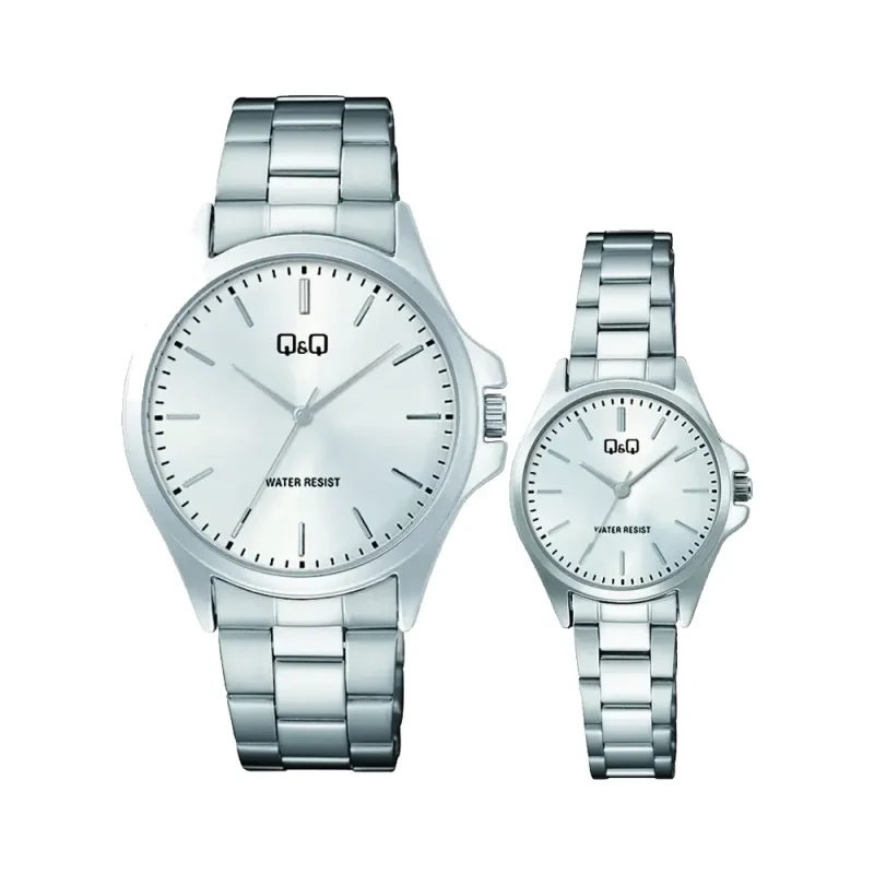 ساعت ست Q&Q کوارتز مدل C36A-003PY - C37A-003PY