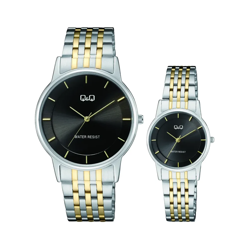 ساعت ست Q&Q کوارتز مدل C62A-002PY - C63A-003PY