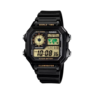 Casio Men's Quartz Watch Model AE-1200WH-1BVDF