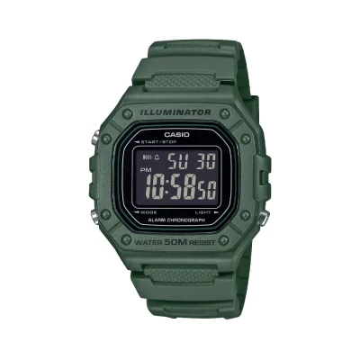 Casio Quartz Digital Watch Model W-218H-3BVDF
