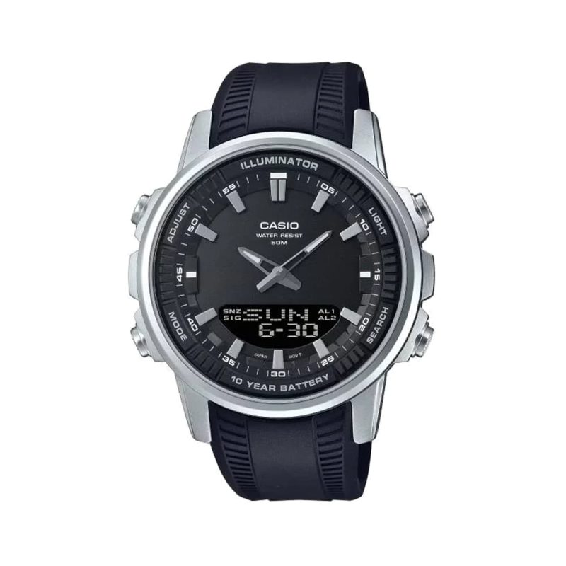 ساعت مردانه کاسیو کوارتز مدل AMW-880-1AVDF