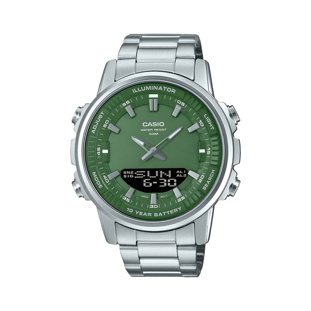 ساعت مردانه کاسیو کوارتز مدل AMW-880D-3AVDF