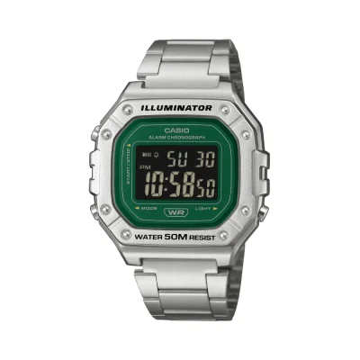Casio Quartz Digital Watch Model W-218HD-3AVDF