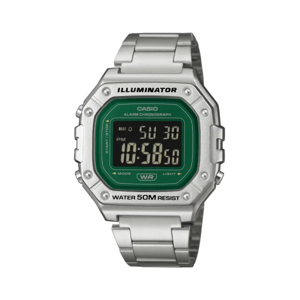 ساعت دیجیتالی کاسیو کوارتز مدل W-218HD-3AVDF