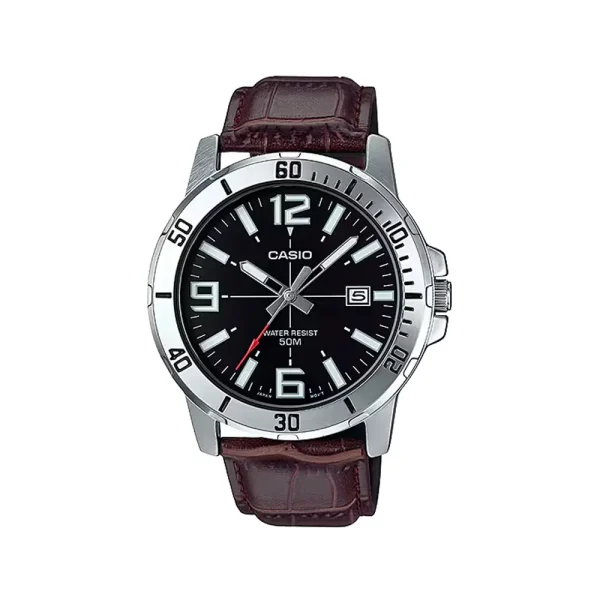 ساعت مردانه کاسیو کوارتز مدل MTP-VD01L-1BVUDF