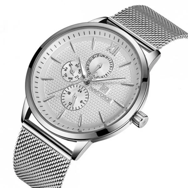 ساعت مچی مردانه نیوی فورس کد NF3003M- S-W