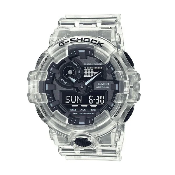 ساعت مردانه کاسیو جی شاک مدل GA-700SKE-7ADR