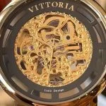 ساعت مچی مردانه حصیری اتوماتیک ویتوریا مدل VT.3246