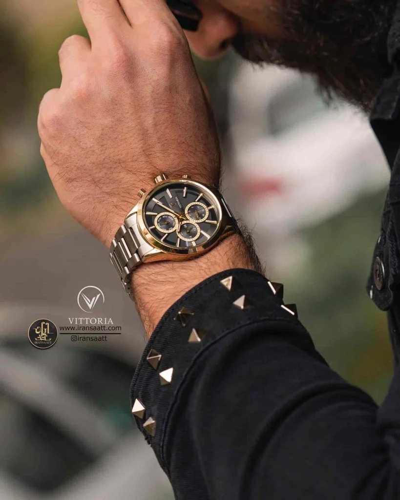 ساعت مچی مردانه استیل ویتوریا مدل VT.3143G