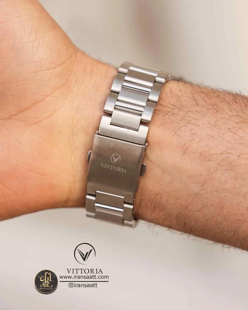 ساعت مچی مردانه استیل ویتوریا مدل VT.3143