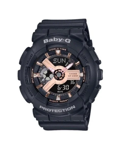 ساعت زنانه کاسیو بیبی جی کوارتز مدل BA-110XRG-1ADR