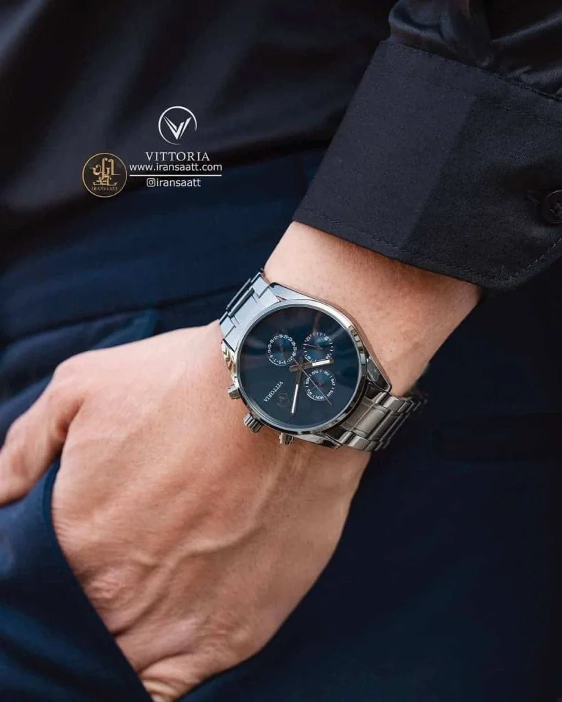 ساعت مچی مردانه استیل ویتوریا مدل VT.3109