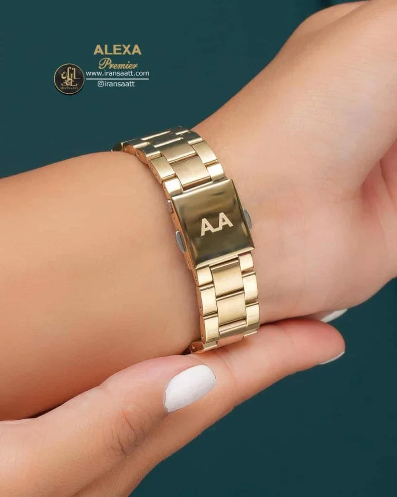 ساعت مچی عقربه ای زنانه استیل الکسا مدل A0043G