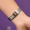 ساعت مچی عقربه ای زنانه استیل الکسا مدل ALEXA 0028